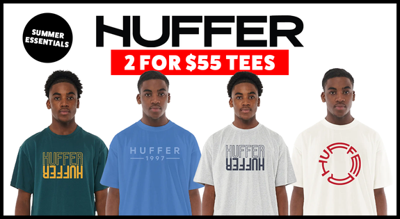 Shop the Huffer Summer Essentials - 2 for $55 Tees sale