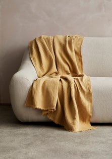 Sheridan - Naville Throw 130X180  Throw - Honeycomb