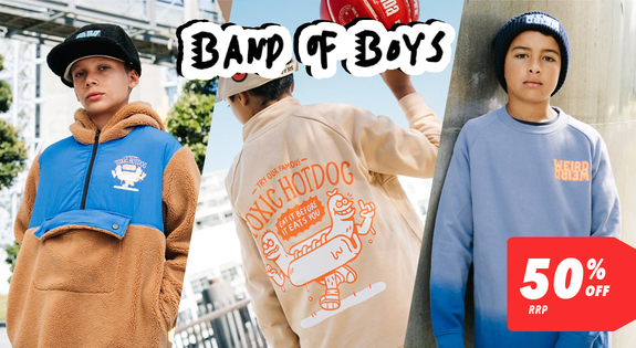 Shop the Band of Boys - 50% off RRP sale