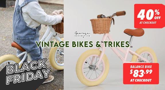 Shop the Vintage Bikes & Trikes - 40% at Checkout sale