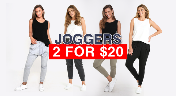 Shop the Joggers 2 for $20! sale