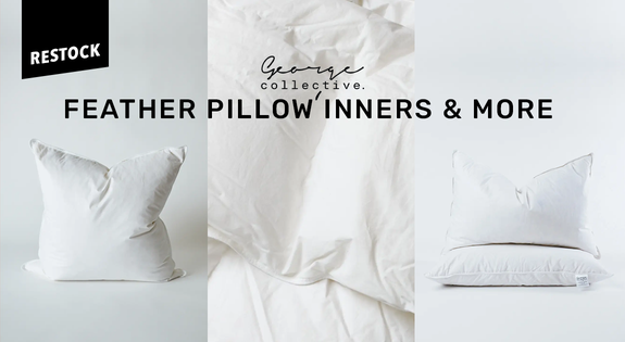 Shop the Feather Pillow Inners & More Restock! - Presale sale