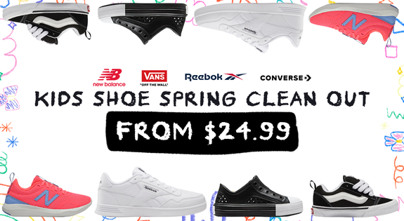 Shop the Kids Shoes Spring Clean Out - From  $24.99! sale