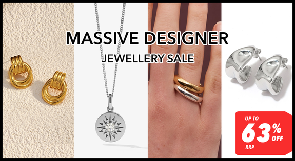 Shop the Massive Designer Jewellery Sale - Up to 63% off RRP sale