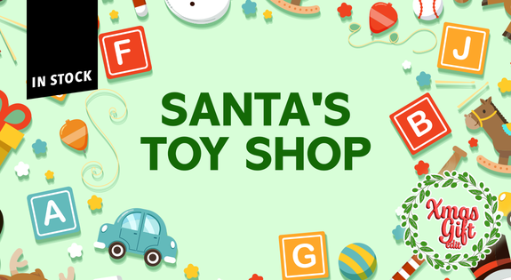 Shop the Santa's Toy Shop - In Stock! sale