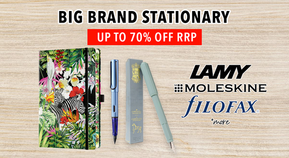 Shop the Moleskin, Filofax, Lamy & More! Big Brand Stationery up to 70% off RRP sale