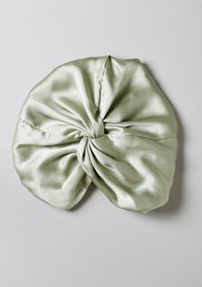 Slumber - 100% Silk Hair Bonnet - Sage