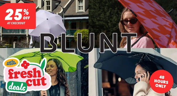 Shop the Blunt 25% off - 48 hours only! sale