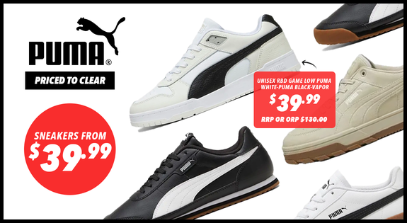 Shop the Puma Priced to Clear - Sneakers From $39.99 sale