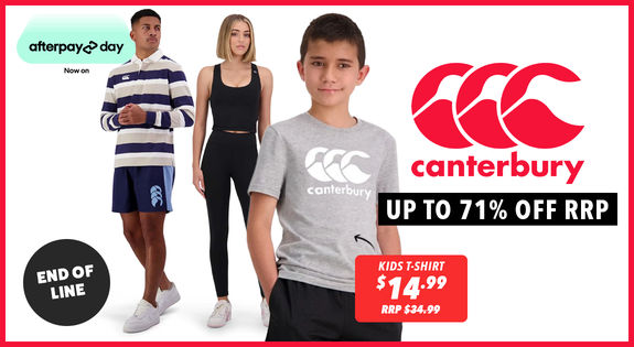 Shop the Canterbury End Of Line Sale - Up to 71% Off RRP sale