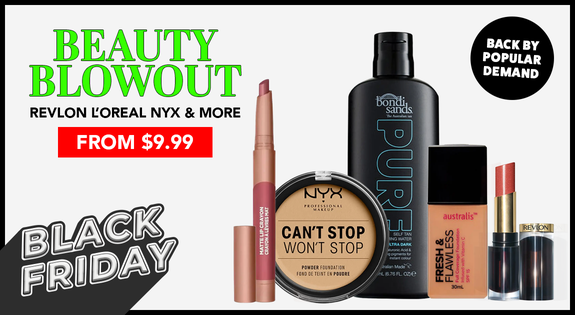 Shop the Back By Popular Demand - Beauty Blowout; Revlon, L'Oreal, NYX & More - From $9.99 sale