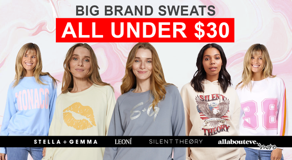 Shop the Big Brand Sweats All Under $30 + $2 Shipping! sale