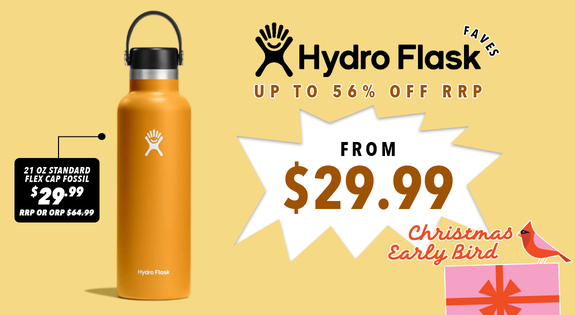 Shop the Hydro Flask Faves From $29.99 - Up to 56% Off RRP sale
