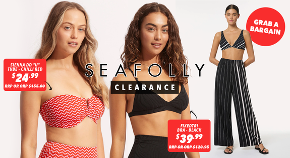 Shop the Huge Seafolly Clearance - Grab A Bargain - 10% Off at Checkout sale