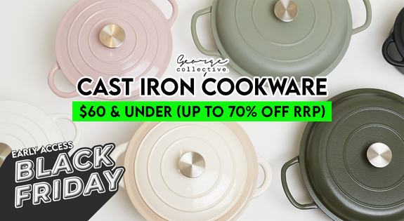 Shop the Cast Iron BLACK FRIDAY - ALL $60 & Under! sale