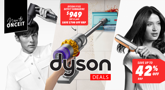 Shop the NEW to OnceIt! Dyson Deals - Save up to 42% off RRP! sale