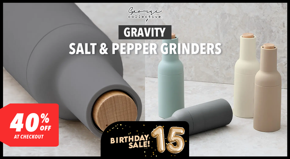 Shop the Gravity Salt & Pepper Grinders - 2 for $40! sale