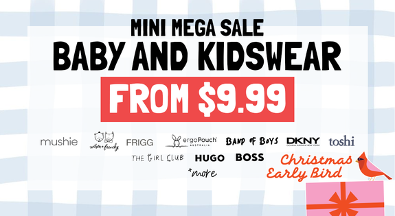 Shop the Mini Mega Sale - Baby and Kidswear from $9.99! sale