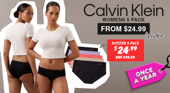 Shop the Calvin Klein Womens 5 packs from $24.99 & More sale