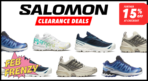 Shop the Salomon Clearance Deals - 15% off at checkout sale