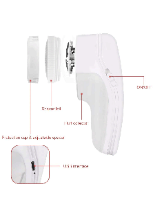 Portable Electric Clothing Shaver Lint Remover USB Rechargeable