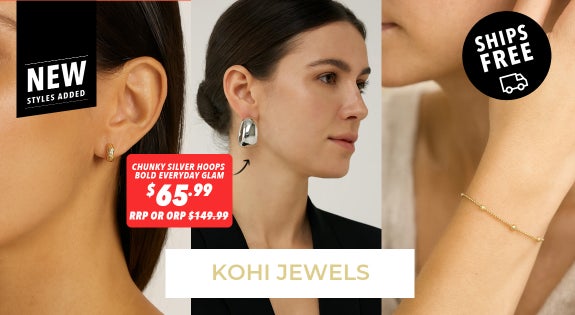 Shop the Kohi Jewels - New Styles Added! + Free Shipping sale