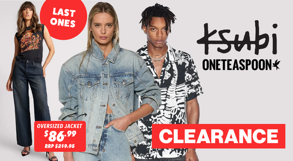 Shop the Ksubi & One Teaspoon Clearance - Last Ones Left sale