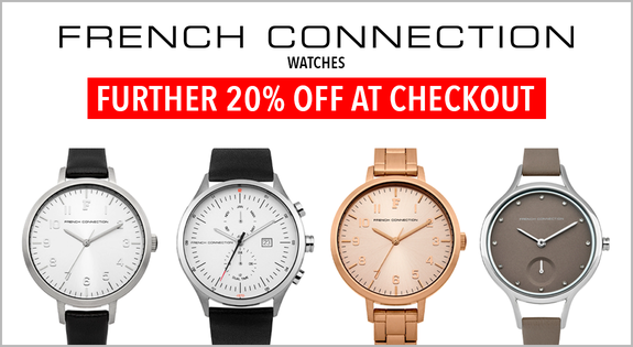 Shop the French Connection Watches - Further 20% off at Checkout sale
