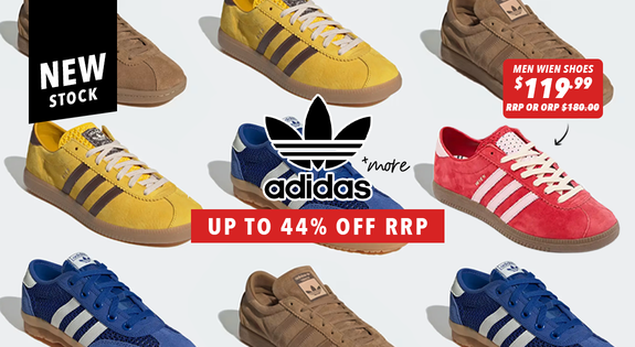 Shop the New Adidas Originals & More - Up to 44% Off RRP sale