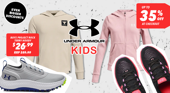 Shop the Under Amour Kids - Even bigger Discounts - Up to 35% Off at Checkout sale