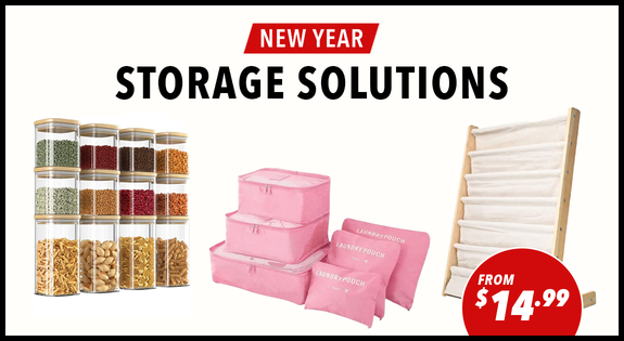 Shop the New Year Storage Solutions - From $14.99! sale