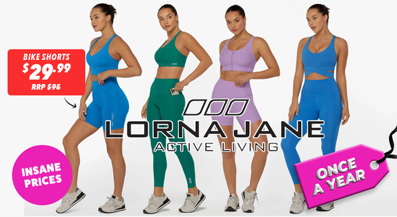 Shop the Lorna Jane - Insane Prices sale