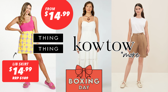 Shop the Kowtow, Thing Thing & More - From $14.99 sale