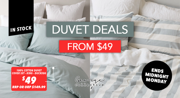 Shop the Duvet Deals From $49 - In stock End Monday Midnight! sale