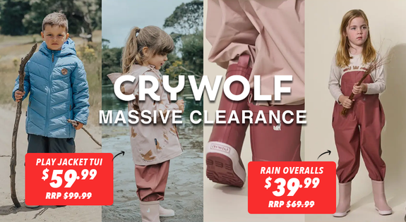 Shop the Crywolf Massive Clearance! sale