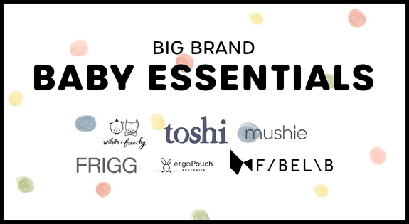 Shop the Big Brand Baby Essentials sale