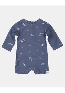 Toshi - Swim Baby Onesie L/S Classic - Whales