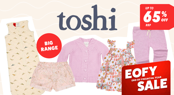 Shop the Toshi - Up to 65% off RRP sale