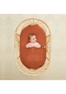 ErgoPouch - Tuck Sheet - TOG: 0.2/1.0 - Bassinet - Rust