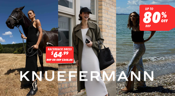 Shop the Knuefermann - Up to 80% Off RRP sale