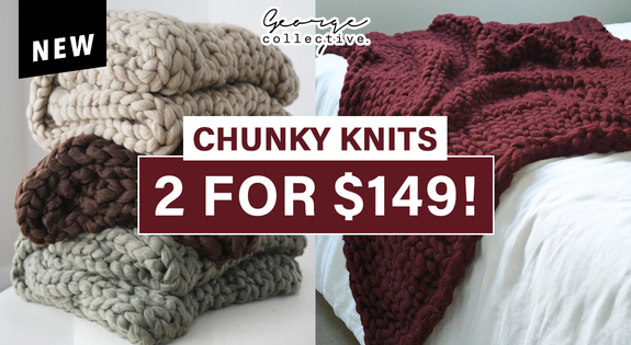 Shop the NEW Chunky Knits - 2 for $149! sale