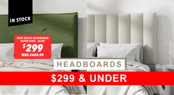 Shop the Superdeal Headboards $299 & Under Promo! sale