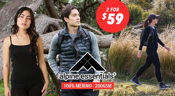 Shop the Alpine Essentials 2 for $59 sale