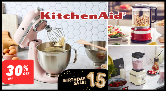 Shop the Kitchenaid - 30% off RRP sale