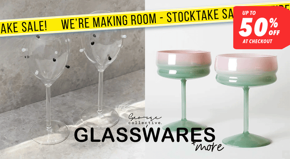 Shop the Glassware & More - Up to 50% off at Checkout sale