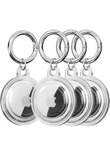 4 Pack Waterproof Air Tag Case-Clear