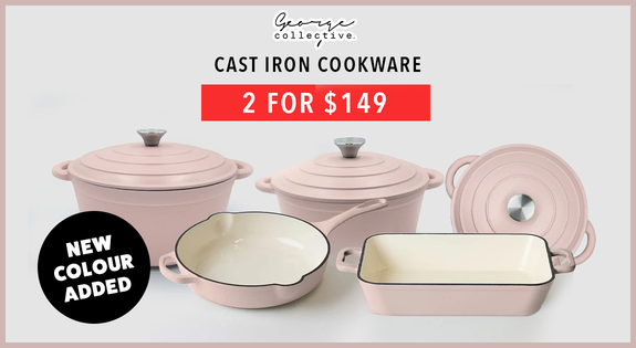Shop the Cast Iron Cookware - 2 for $149 sale
