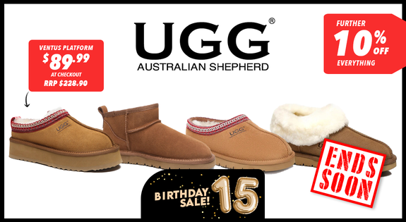 Shop the UGG Australian Shepherd  - Further 10% off Everything sale