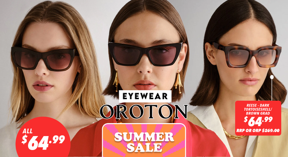 Shop the Oroton Eyewear All $64.99 sale