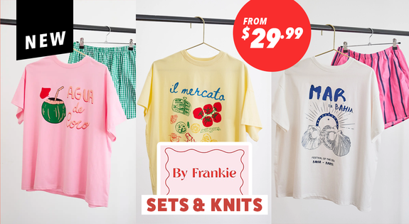 Shop the NEW By Frankie Sets & Knits From $29.99! sale